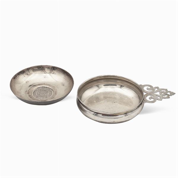 Group of silver objects (2)  (Italy, 20th century)  - Auction FINE SILVER AND THE ART OF THE TABLE - Colasanti Casa d'Aste