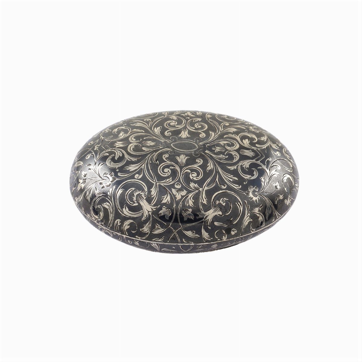 Tabacchiera in Argento Niellato