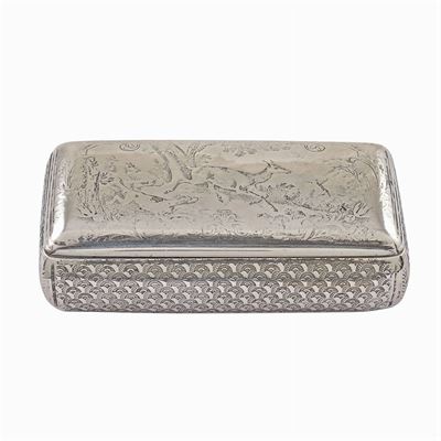 Tabacchiera in Argento