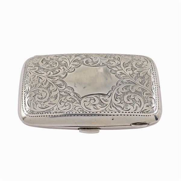 Silve cigarette box