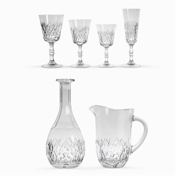 Candita Tupini, cut crystal glass service (42)