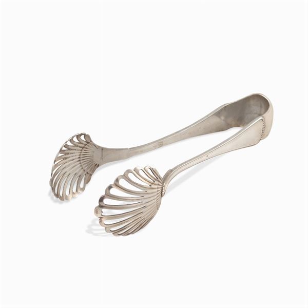 Pinza per il pane in argento
