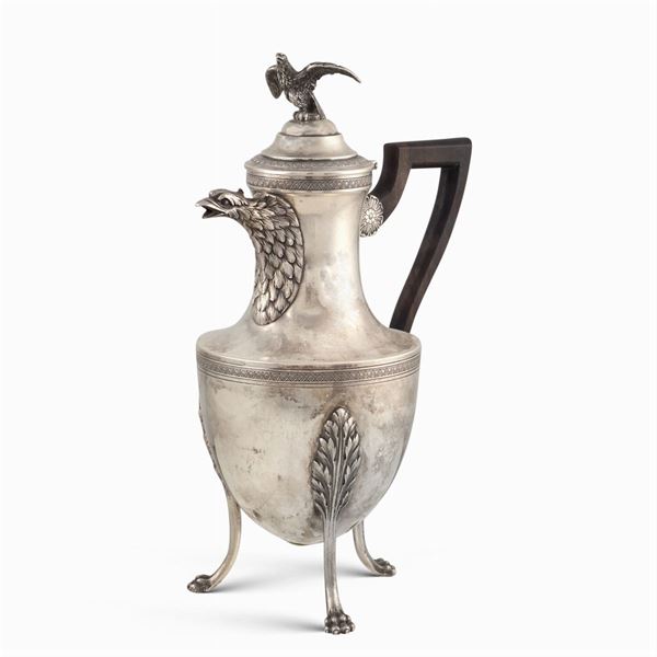 Silver coffee pot