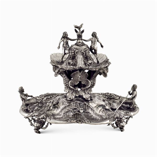 Silver centerpiece