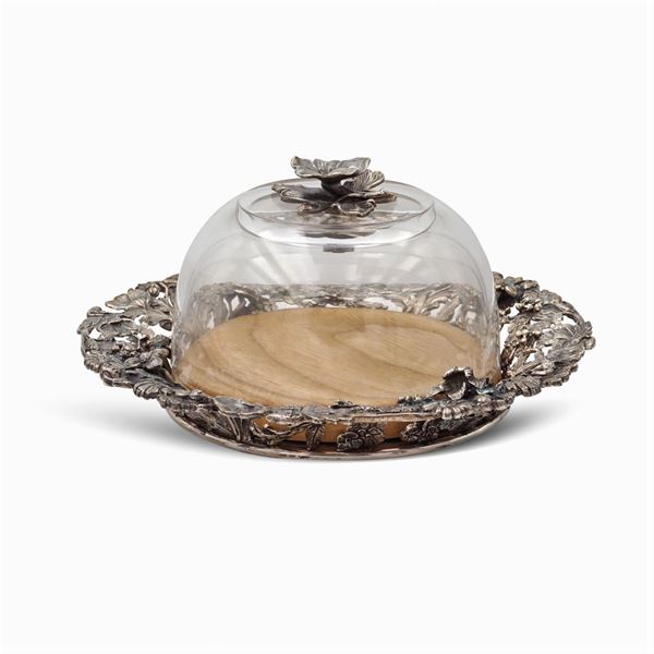 Silver truffle holder  (Italy, 20th century)  - Auction FINE SILVER AND THE ART OF THE TABLE - Colasanti Casa d'Aste