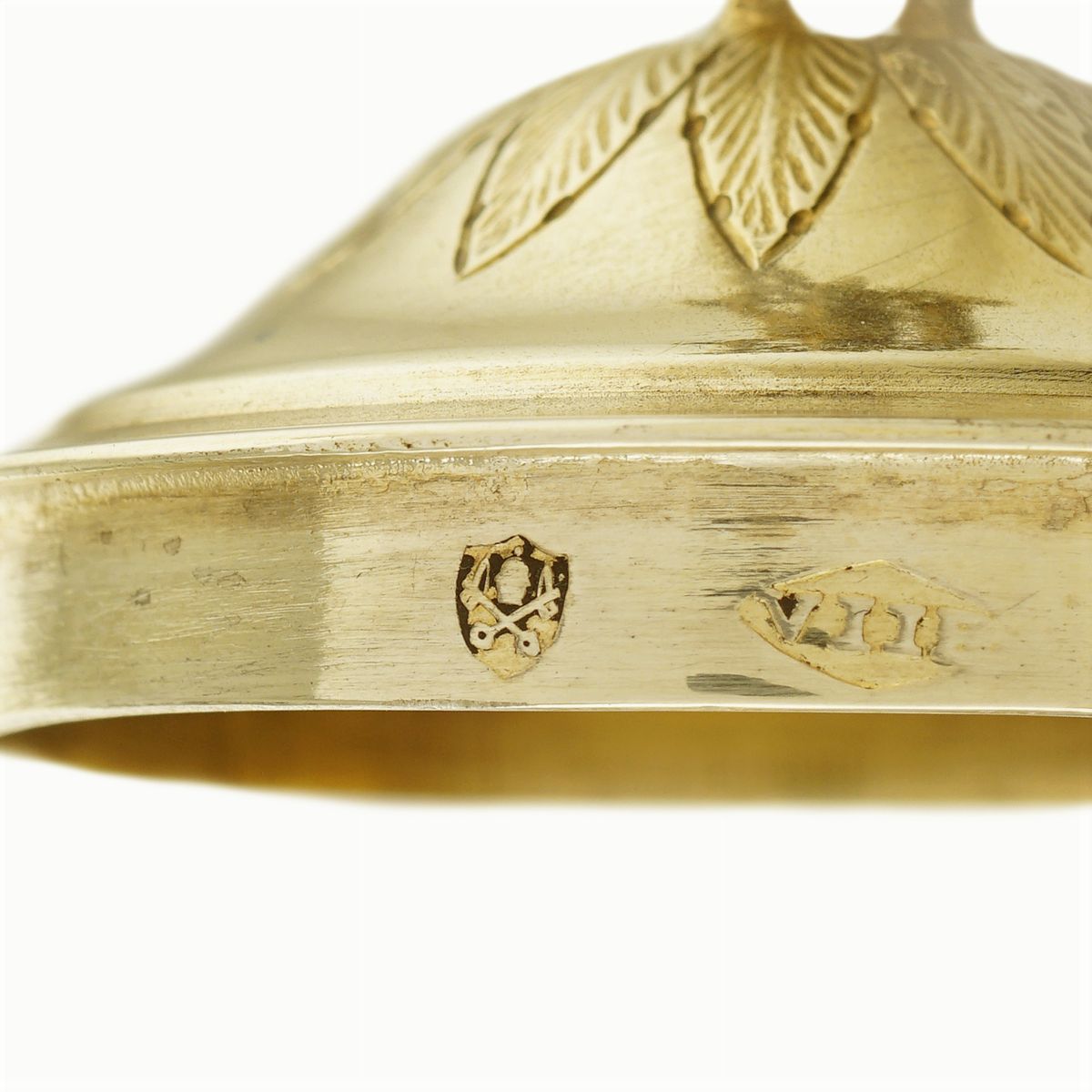 Caffettiera in Argento Vermeil
