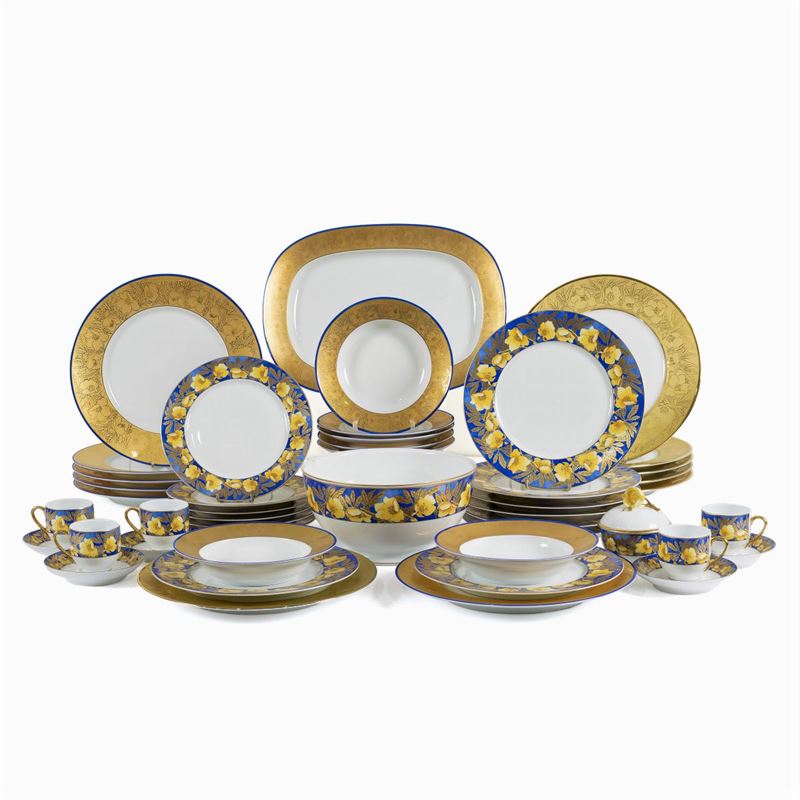 Lalique, Manifattura Limoges, Servizio da Tavola in Porcellana (87)