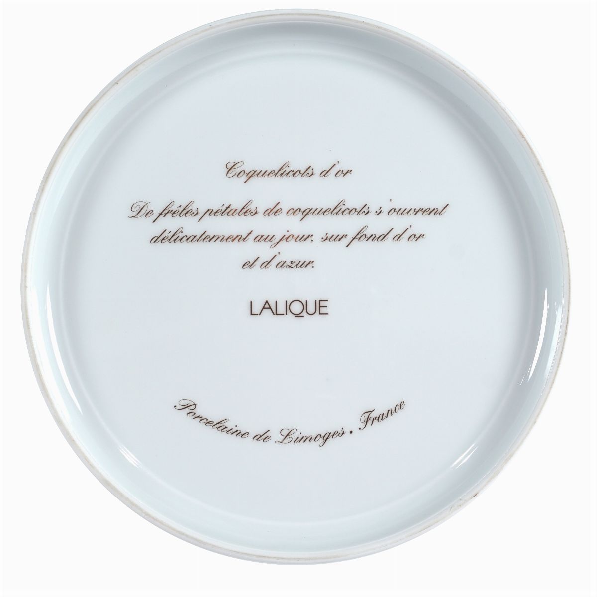 Lalique, Manifattura Limoges, Servizio da Tavola in Porcellana (87)