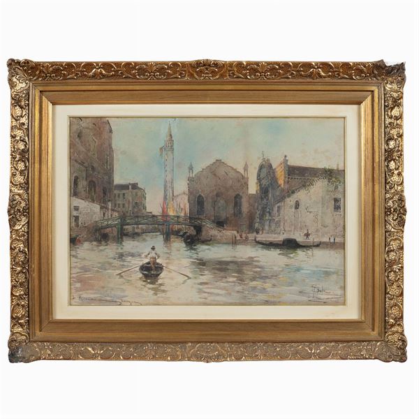 Paolo Sala  (Milano 1859 - 1924)  - Auction 20TH CENTURY PAINTINGS AND PRINTS - Colasanti Casa d'Aste