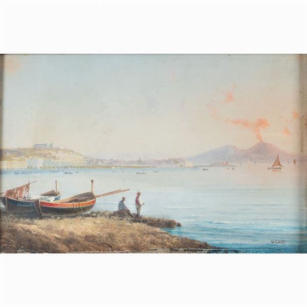 Guglielmo Ciardi  (Venezia 1842 - 1917)  - Asta DIPINTI E GRAFICA DEL 900  - Colasanti Casa d'Aste