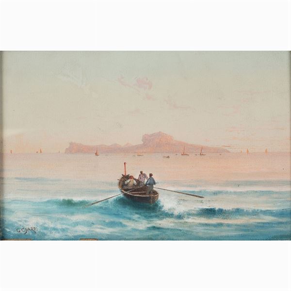 Guglielmo Ciardi  (Venezia 1842 - 1917)  - Asta DIPINTI E GRAFICA DEL 900  - Colasanti Casa d'Aste