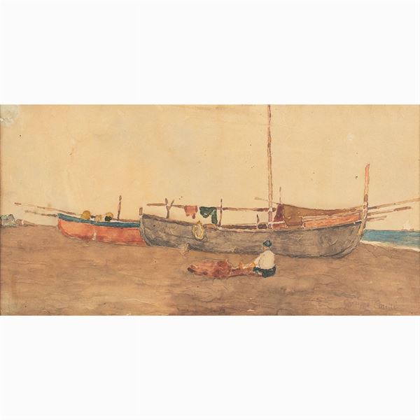 Giuseppe Carelli  (Napoli 1858 - 1921)  - Auction 20TH CENTURY PAINTINGS AND PRINTS - Colasanti Casa d'Aste