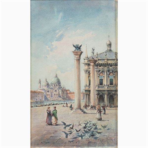 Emanuele Brugnoli  (Bologna 1859 - Venezia 1944)  - Auction 20TH CENTURY PAINTINGS AND PRINTS - Colasanti Casa d'Aste