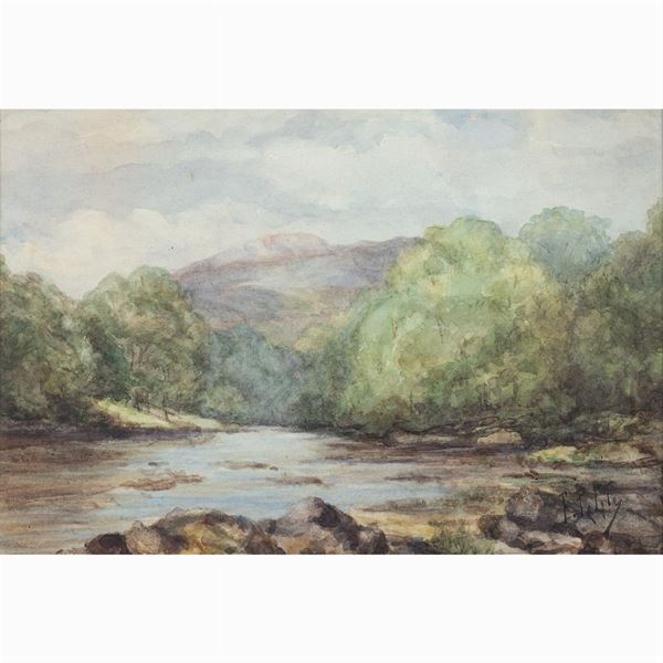 Filiberto Petiti  (Torino 1845 - Roma 1924)  - Auction 20TH CENTURY PAINTINGS AND PRINTS - Colasanti Casa d'Aste