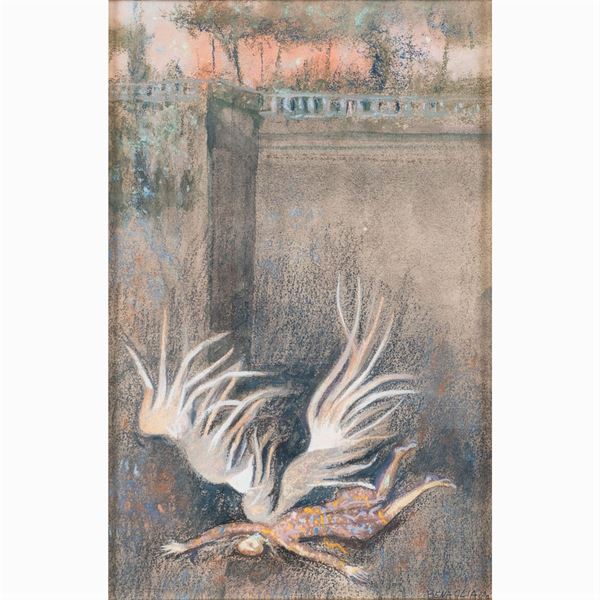Enrico Benaglia : Enrico Benaglia  (Roma 1938)  - Auction 20TH CENTURY PAINTINGS AND PRINTS - Colasanti Casa d'Aste