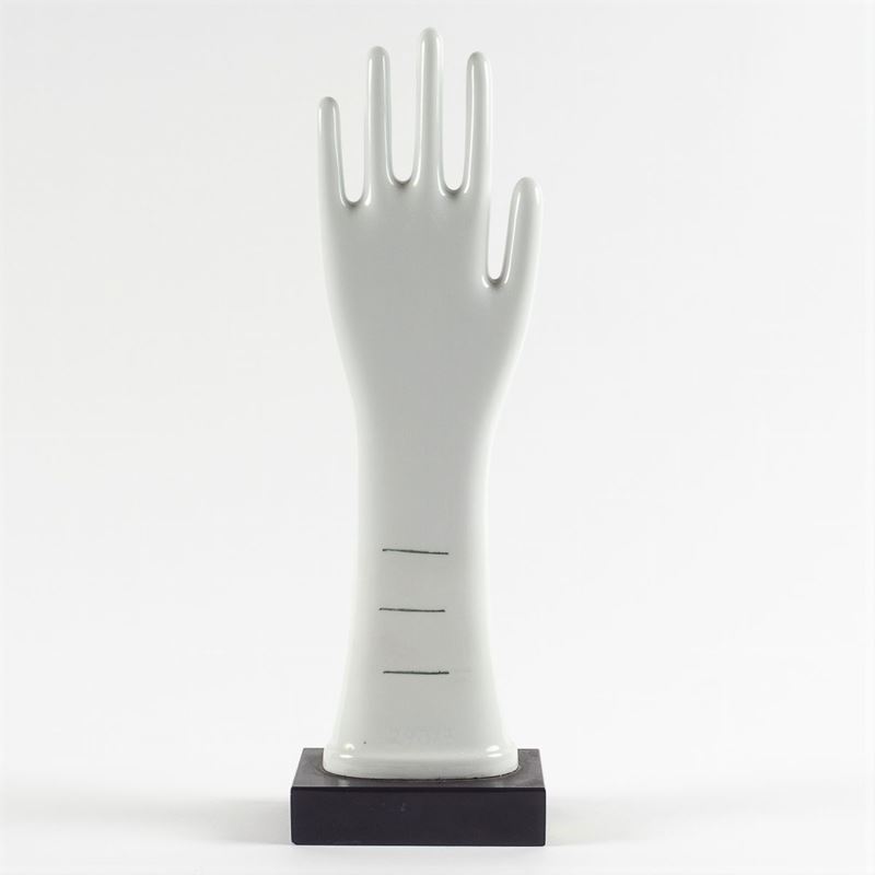 Rosenthal, Mano Espositore per Guanti in Porcellana Bianca