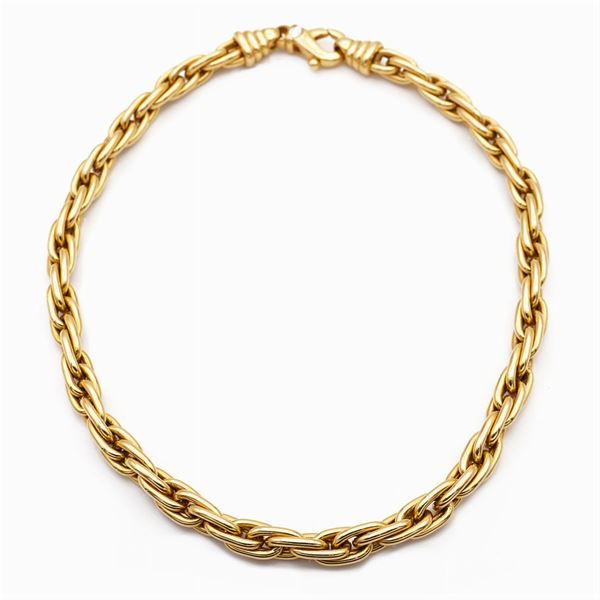 18kt yellow gold necklace  - Auction TIMED AUCTION  JEWELS AND WATCHES - Colasanti Casa d'Aste
