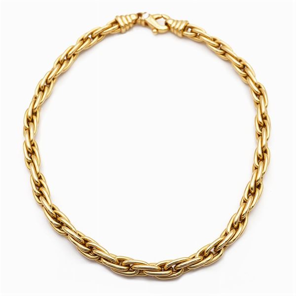 Collana in oro giallo 18kt  - Asta GIOIELLI E OROLOGI  - Colasanti Casa d'Aste