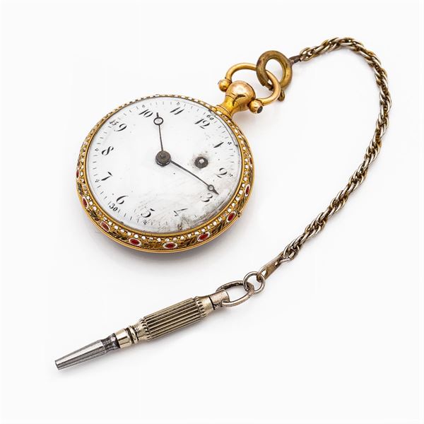 Orologio da tasca in oro giallo 18kt