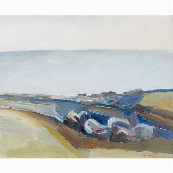 Arnoldo Ciarrocchi : Arnoldo Ciarrocchi  (Civitanova Marche 1916 - 2004)  - Auction 20TH CENTURY PAINTINGS AND PRINTS - Colasanti Casa d'Aste