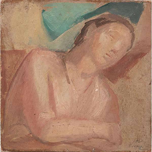 Unknown artist  (1950)  - Auction 20TH CENTURY PAINTINGS AND PRINTS - Colasanti Casa d'Aste