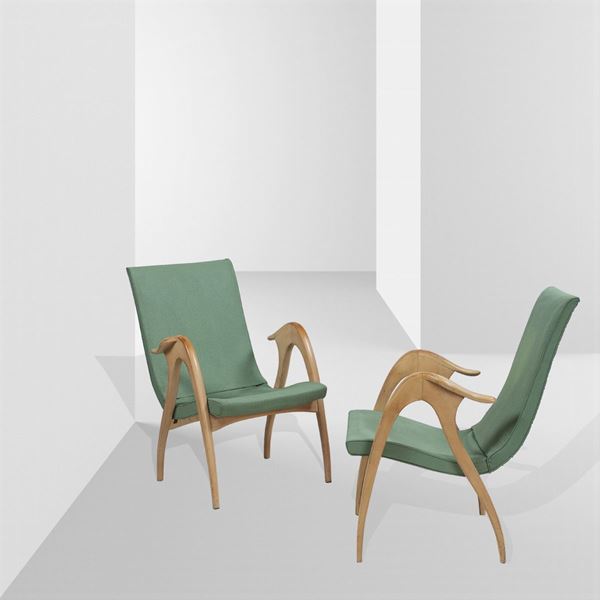 Manifattura Malatesta & Masson  (Italia, anni 50)  - Asta DESIGN | ARTI DECORATIVE - Colasanti Casa d'Aste