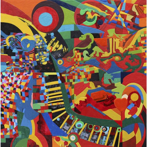 Rolando Rovati  (Ghedi 1951)  - Asta ARTE MODERNA E CONTEMPORANEA  - Colasanti Casa d'Aste