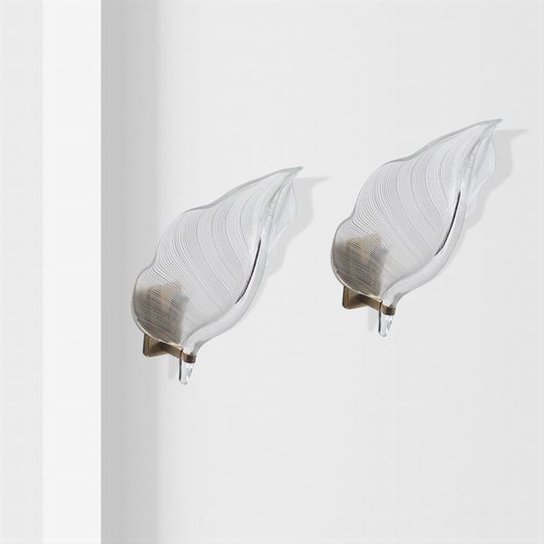 Murano manufacture (2)  (Italy, 1970s)  - Auction DESIGN AND 20TH CENTURY DECORATIVE ARTS - Colasanti Casa d'Aste