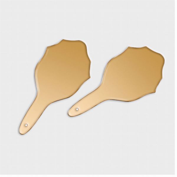 Gio Ponti, attribuito (2)  (Italia, anni 40-50)  - Asta DESIGN | ARTI DECORATIVE - Colasanti Casa d'Aste