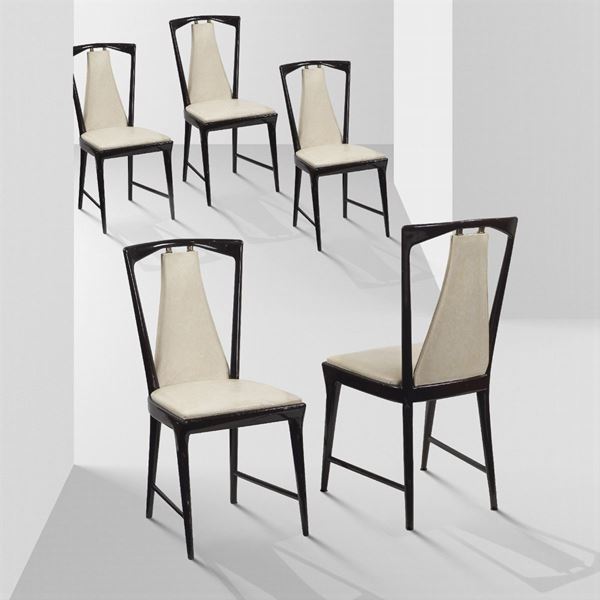 Osvaldo Borsani, attributed (8)  (Italia, 1950s)  - Auction DESIGN AND 20TH CENTURY DECORATIVE ARTS - Colasanti Casa d'Aste