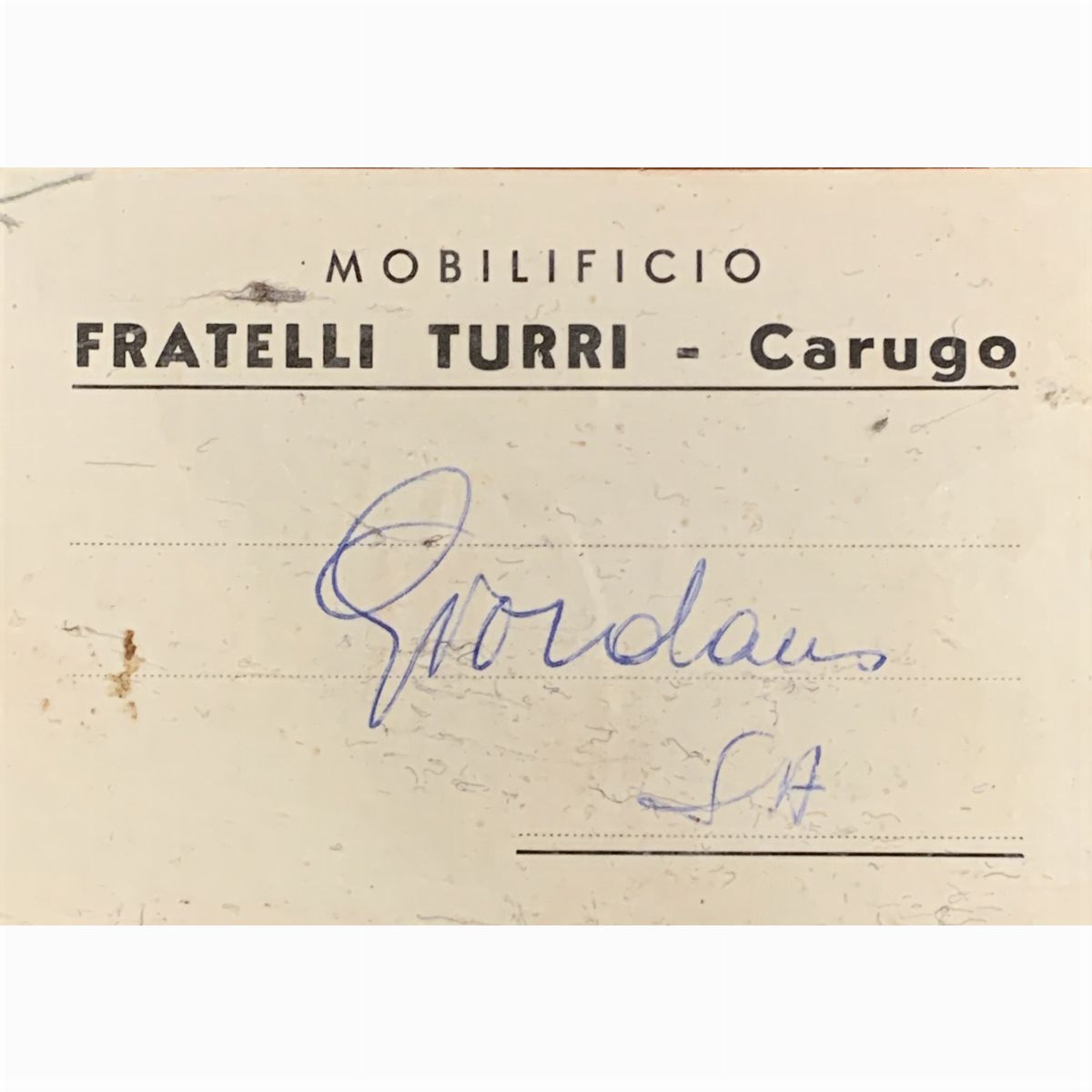 Osvaldo Borsani, Attribuito