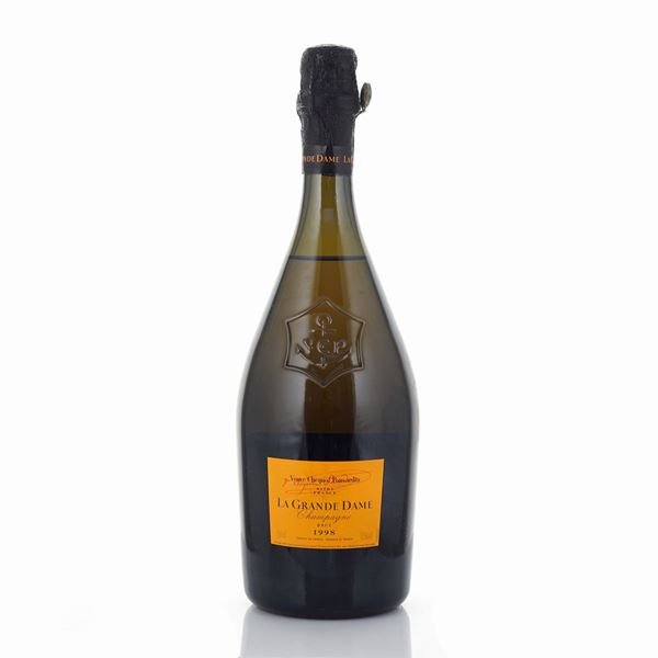 La Grande Dame 1998, Veuve Clicquot Ponsardin  (Champagne)  - Asta VINI E DISTILLATI - Colasanti Casa d'Aste