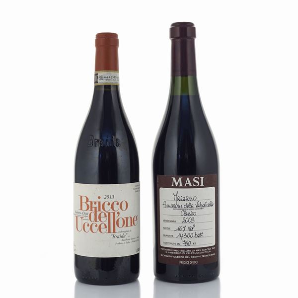 Selezione Italia  (Veneto-Piemonte)  - Asta VINI E DISTILLATI - Colasanti Casa d'Aste