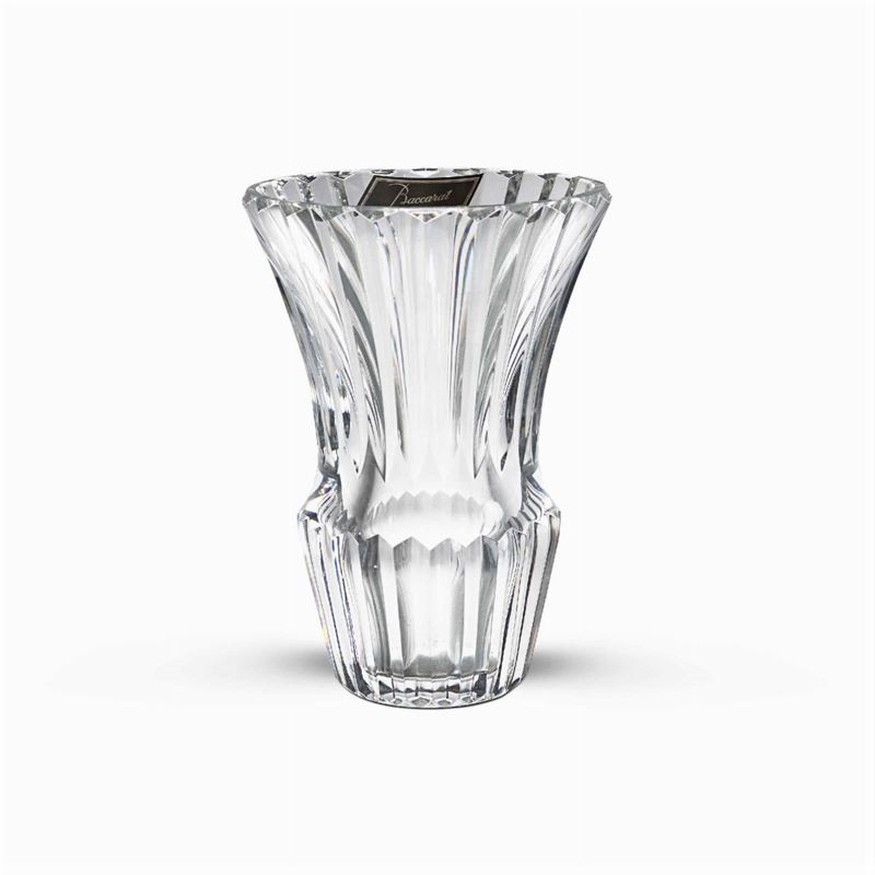 Baccarat, Vaso in Cristallo Trasparente