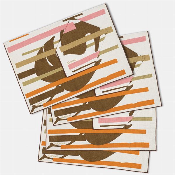 Gio Ponti, prod. Zucchi (4)  (Italy, 1970s)  - Auction DESIGN AND 20TH CENTURY DECORATIVE ARTS - Colasanti Casa d'Aste