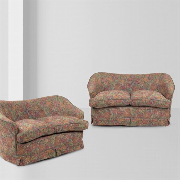 Ico Parisi, attributed (2)  (Italy, 1950s)  - Auction DESIGN AND 20TH CENTURY DECORATIVE ARTS - Colasanti Casa d'Aste