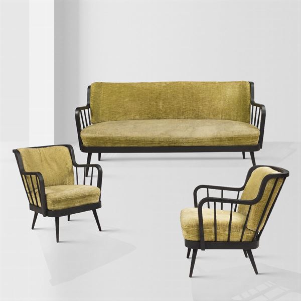 Paolo Buffa, attributed (3)  (Italy, 1950s)  - Auction DESIGN AND 20TH CENTURY DECORATIVE ARTS - Colasanti Casa d'Aste