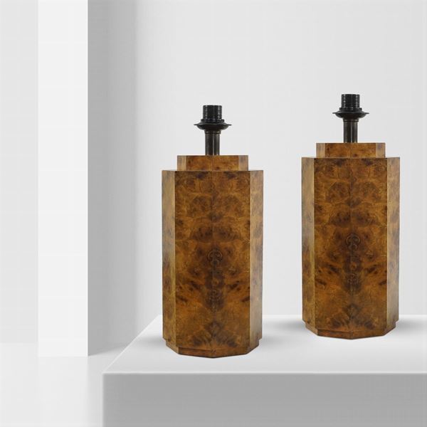 Tommaso barbi, attributed (2)  (Italy, 1970s)  - Auction DESIGN AND 20TH CENTURY DECORATIVE ARTS - Colasanti Casa d'Aste