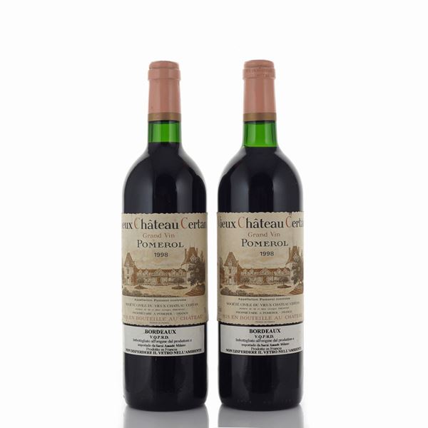 Vieux Château Certan 1998  (Pomerol, Bordeaux)  - Auction Fine wine and spirits - Colasanti Casa d'Aste