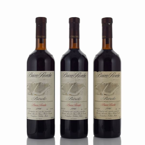 Barolo Bricco Rocche 1990, Ceretto  (Piemonte)  - Auction Fine wine and spirits - Colasanti Casa d'Aste