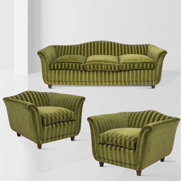 Guglielmo Ulrich, attributed (3)  (Italy, 1960s)  - Auction DESIGN AND 20TH CENTURY DECORATIVE ARTS - Colasanti Casa d'Aste