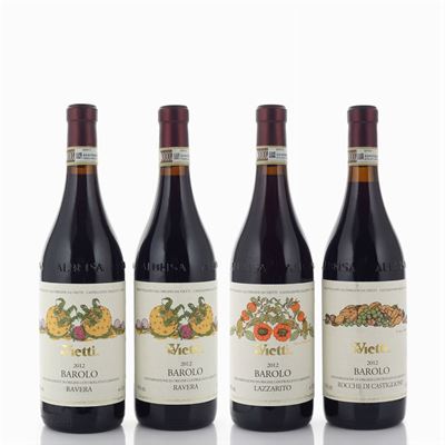 Orizzontale Barolo 2012, Vietti