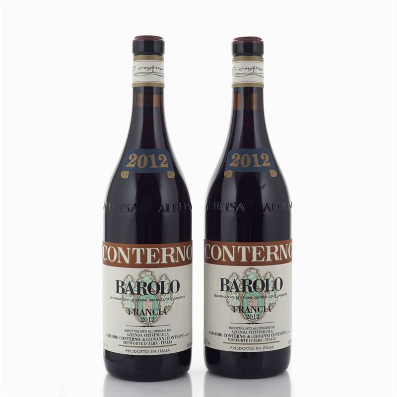 Barolo Francia 2012, Giacomo Conterno