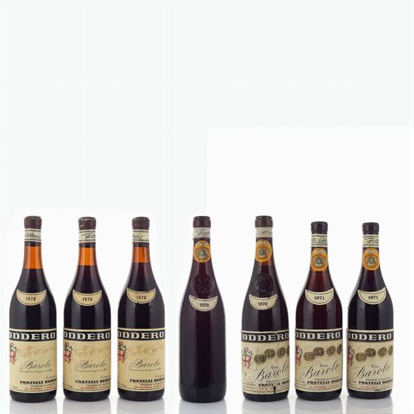 Verticale Barolo, Oddero