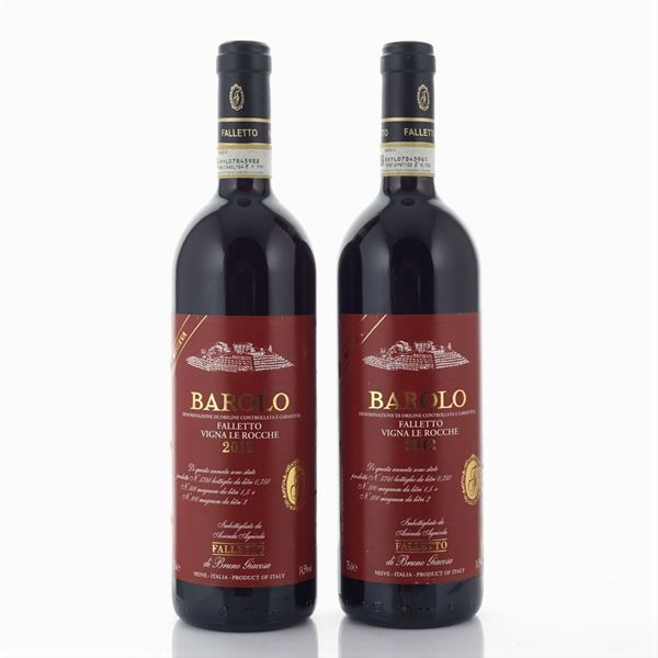 Barolo Riserva Vigna Le Rocche del Falletto 2012, Etichetta Rossa Bruno Giacosa