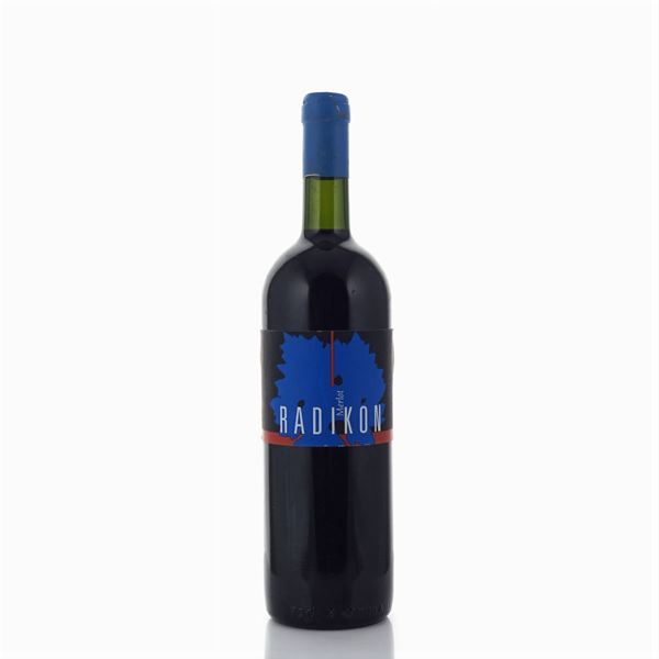 Merlot 1990, Radikon  (Friuli-Venezia Giulia)  - Auction Fine wine and spirits - Colasanti Casa d'Aste