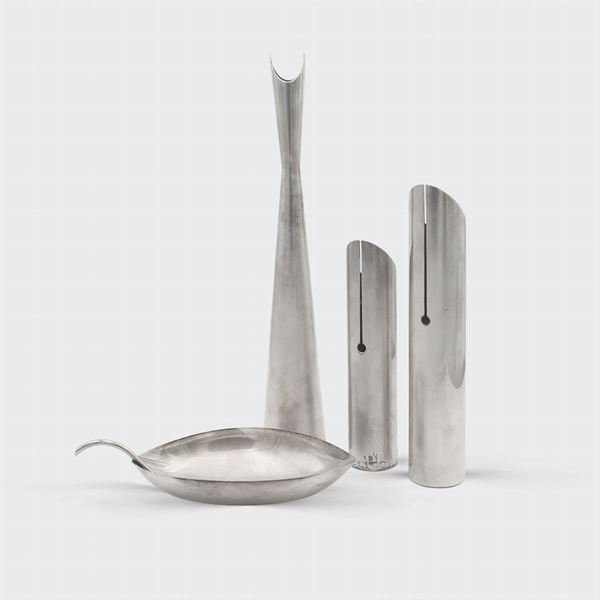 Lino Sabattini, prod. Christofle coll. Gallia (4)  (France, 1950s)  - Auction DESIGN AND 20TH CENTURY DECORATIVE ARTS - Colasanti Casa d'Aste