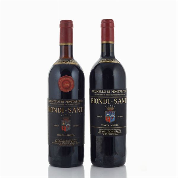 Selezione Brunello di Montalcino Riserva, Tenuta Greppo Biondi-Santi  (Toscana)  - Auction Fine wine and spirits - Colasanti Casa d'Aste