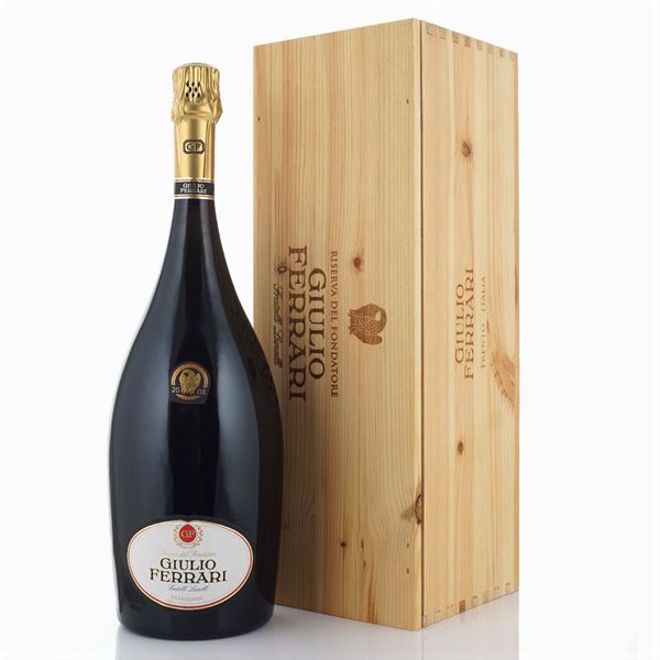 Giulio Ferrari, Riserva del Fondatore 2008  (Trento, F.lli Lunelli)  - Asta VINI E DISTILLATI - Colasanti Casa d'Aste