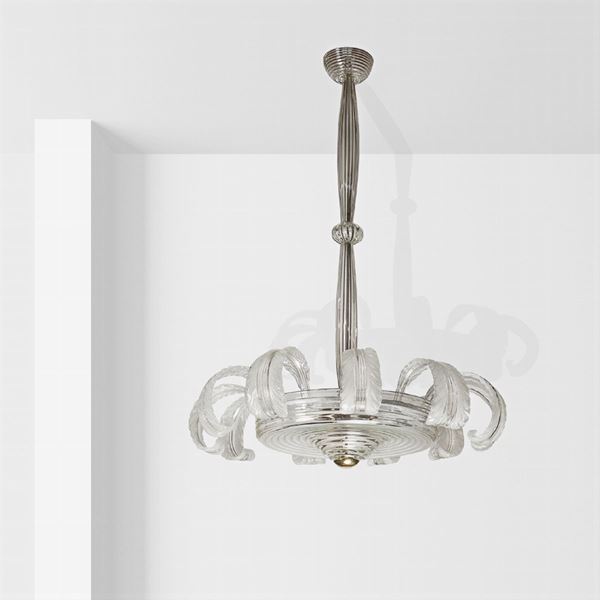 Ercole Barovier, attribuito  (Italia, anni 30-40)  - Asta DESIGN | ARTI DECORATIVE - Colasanti Casa d'Aste